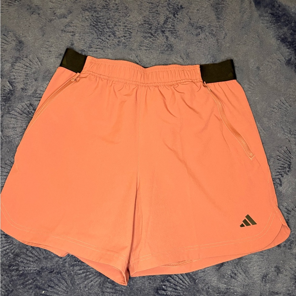 Adidas men’s Pink Athletic Shorts